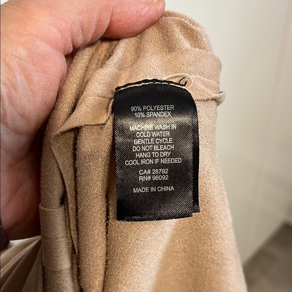 JASMINE & JULIANA NWOT Faux Suede Soft Pink Sleeveless Midi Dress, Size 8 - Picture 9 of 12